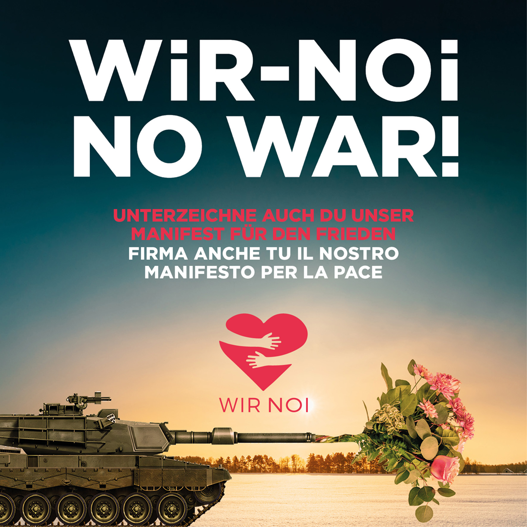 WIR NOI – NO WAR!